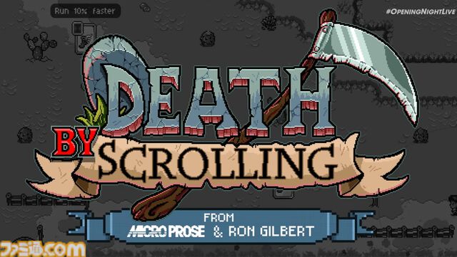 『Death by Scrolling』死神から逃げて金を貯め、地獄の業火に追いつかれたら即終了。休む間もなく進み続けるドット絵強制スクロールアクションRPG【gamescom 2025】