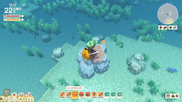 【Dinkum(ディンカム)プレイ日記】激闘、釣り大会。釣果を求めて右往左往。作ったオートバイを走らせて溜まったストレスを解消してみたり