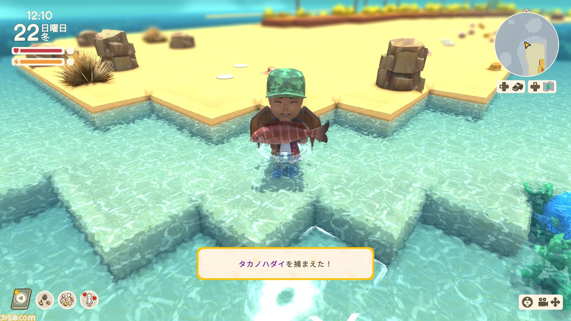 【Dinkum(ディンカム)プレイ日記】激闘、釣り大会。釣果を求めて右往左往。作ったオートバイを走らせて溜まったストレスを解消してみたり