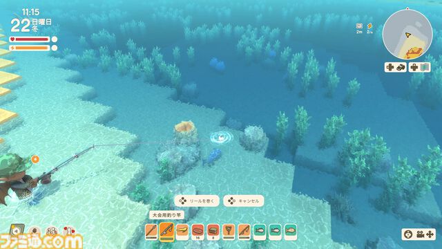 【Dinkum(ディンカム)プレイ日記】激闘、釣り大会。釣果を求めて右往左往。作ったオートバイを走らせて溜まったストレスを解消してみたり