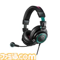 【初音ミク】コラボヘッドセットがオーディオテクニカより登場、8月22日10時より数量限定で販売。メインビジュアルは人気イラストレーター・LAM氏描き下ろし