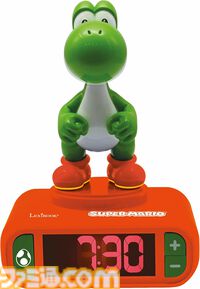 マリオとヨッシーの“フィギュア目覚まし時計”が新登場。『スーパーマリオ』らしい目覚ましサウンドで朝をより楽しく。12月上旬発売