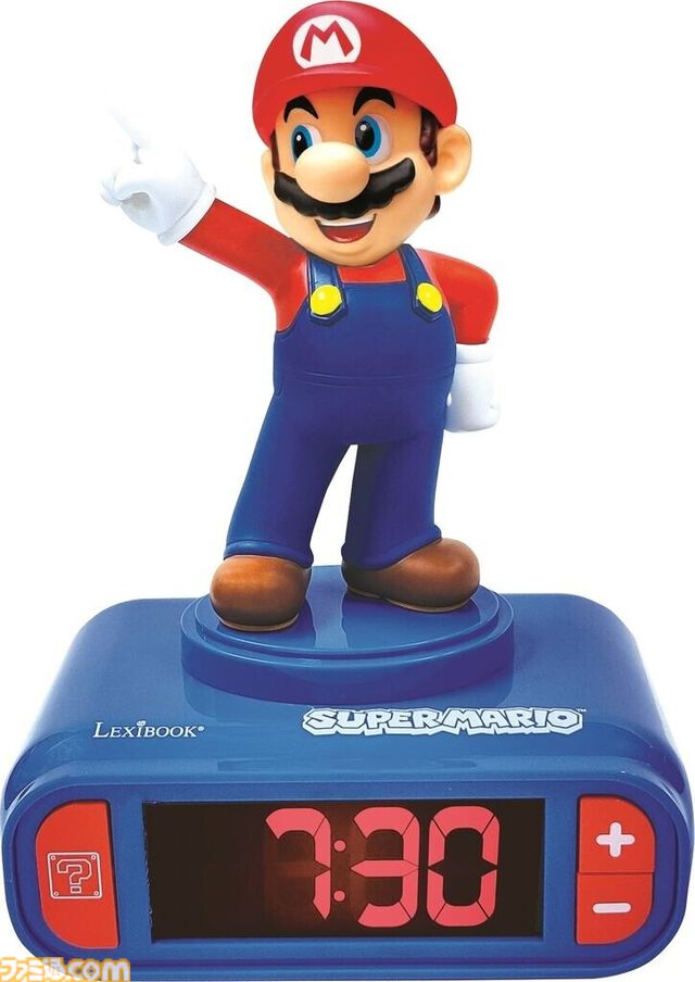 マリオとヨッシーの“フィギュア目覚まし時計”が新登場。『スーパーマリオ』らしい目覚ましサウンドで朝をより楽しく。12月上旬発売