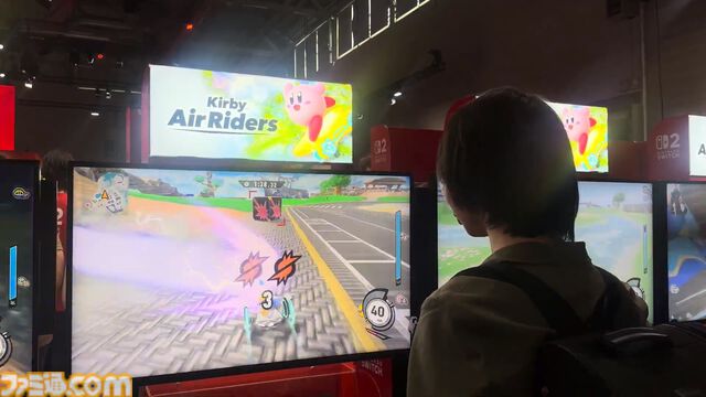 『カービィのエアライダー』を世界最速でプレイ！ シティトライアルは『エアライド』の魅力をそのままに劇的進化。アイテム＆マシンの出現数アップや多彩なイベントなど密度濃すぎる！