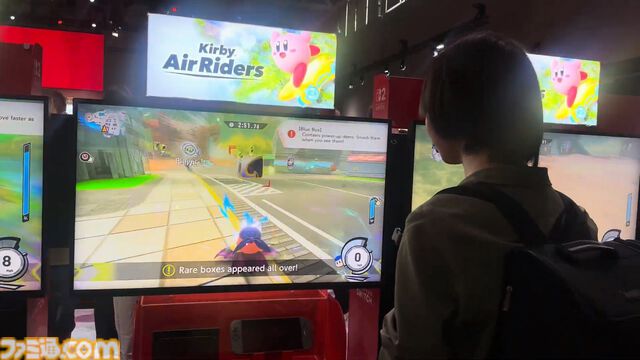 『カービィのエアライダー』を世界最速でプレイ！ シティトライアルは『エアライド』の魅力をそのままに劇的進化。アイテム＆マシンの出現数アップや多彩なイベントなど密度濃すぎる！