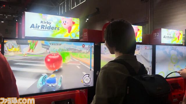 『カービィのエアライダー』を世界最速でプレイ！ シティトライアルは『エアライド』の魅力をそのままに劇的進化。アイテム＆マシンの出現数アップや多彩なイベントなど密度濃すぎる！