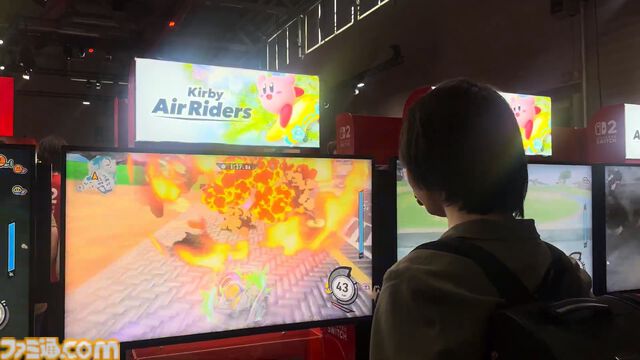 『カービィのエアライダー』を世界最速でプレイ！ シティトライアルは『エアライド』の魅力をそのままに劇的進化。アイテム＆マシンの出現数アップや多彩なイベントなど密度濃すぎる！