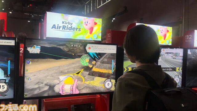 『カービィのエアライダー』を世界最速でプレイ！ シティトライアルは『エアライド』の魅力をそのままに劇的進化。アイテム＆マシンの出現数アップや多彩なイベントなど密度濃すぎる！