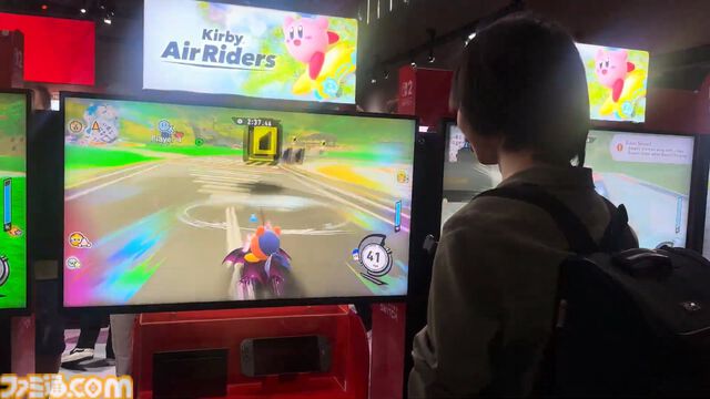『カービィのエアライダー』を世界最速でプレイ！ シティトライアルは『エアライド』の魅力をそのままに劇的進化。アイテム＆マシンの出現数アップや多彩なイベントなど密度濃すぎる！