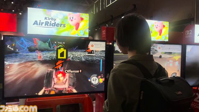 『カービィのエアライダー』を世界最速でプレイ！ シティトライアルは『エアライド』の魅力をそのままに劇的進化。アイテム＆マシンの出現数アップや多彩なイベントなど密度濃すぎる！