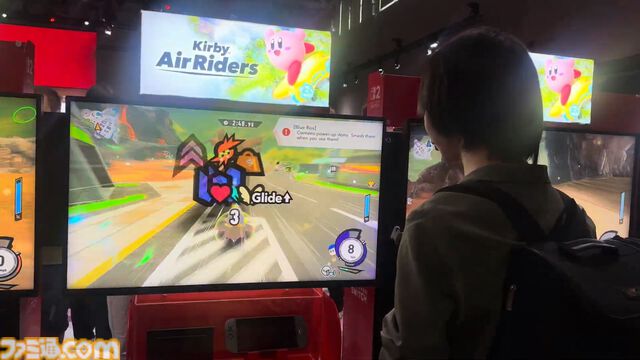 『カービィのエアライダー』を世界最速でプレイ！ シティトライアルは『エアライド』の魅力をそのままに劇的進化。アイテム＆マシンの出現数アップや多彩なイベントなど密度濃すぎる！