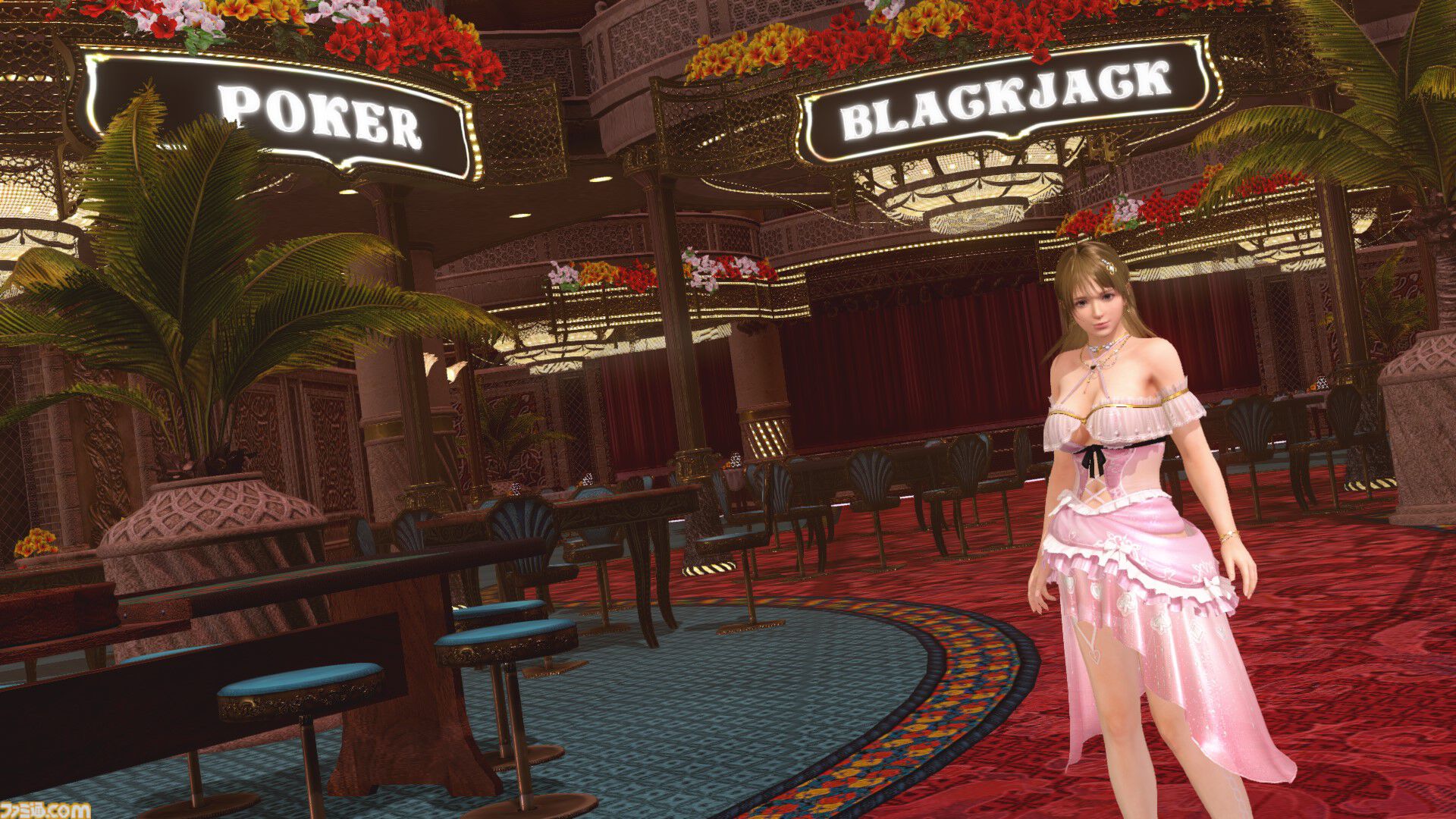 『DOAXVV』モニカトゥルーカラーアプデインタビュー。挑発的なセクシーディーラーの立場が彼女の課題になっていた。超えると見える、キュートな一面。新専用水着は、1着にデザイン2着が含まれた超特別仕様に