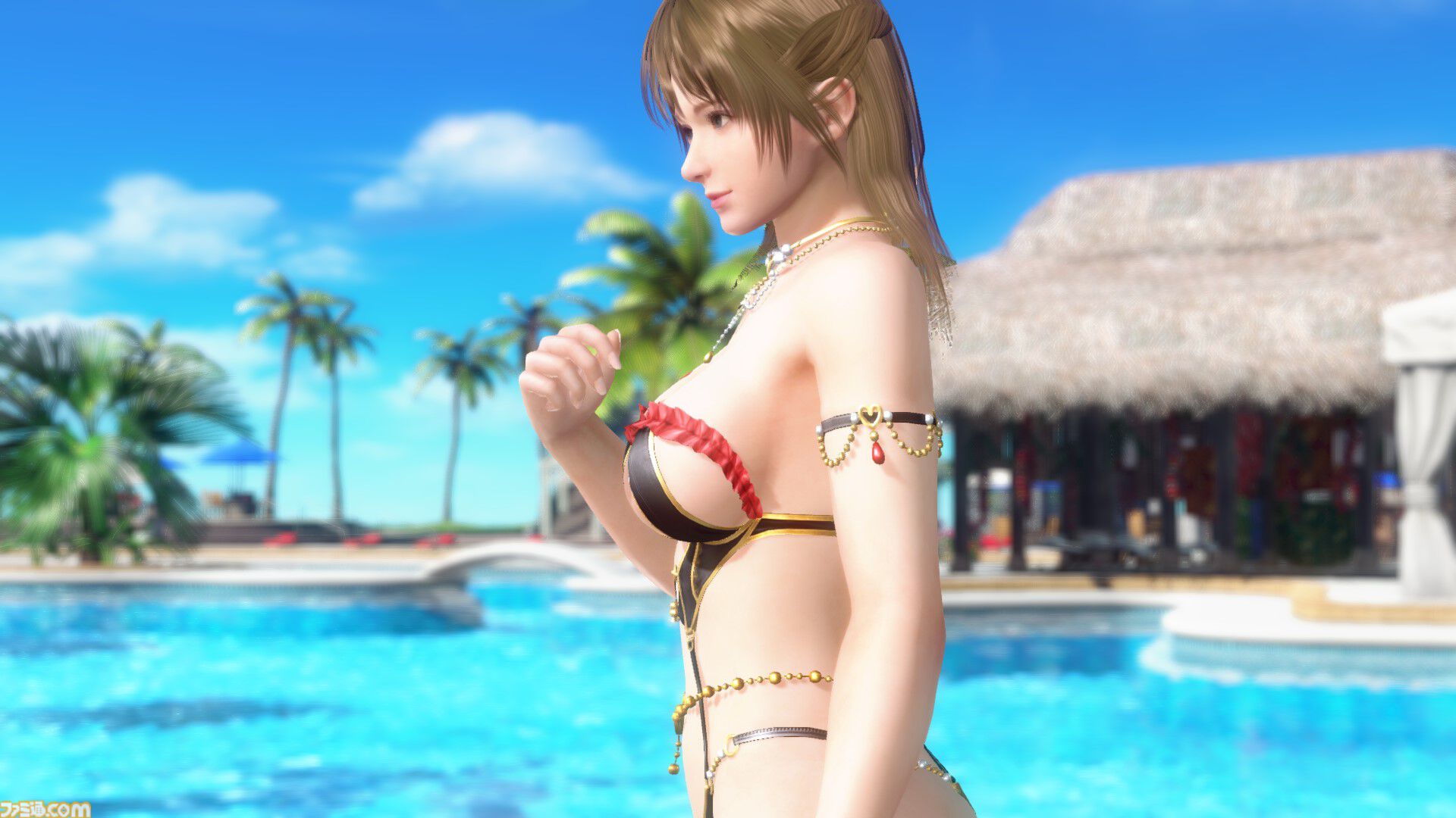 『DOAXVV』モニカトゥルーカラーアプデインタビュー。挑発的なセクシーディーラーの立場が彼女の課題になっていた。超えると見える、キュートな一面。新専用水着は、1着にデザイン2着が含まれた超特別仕様に