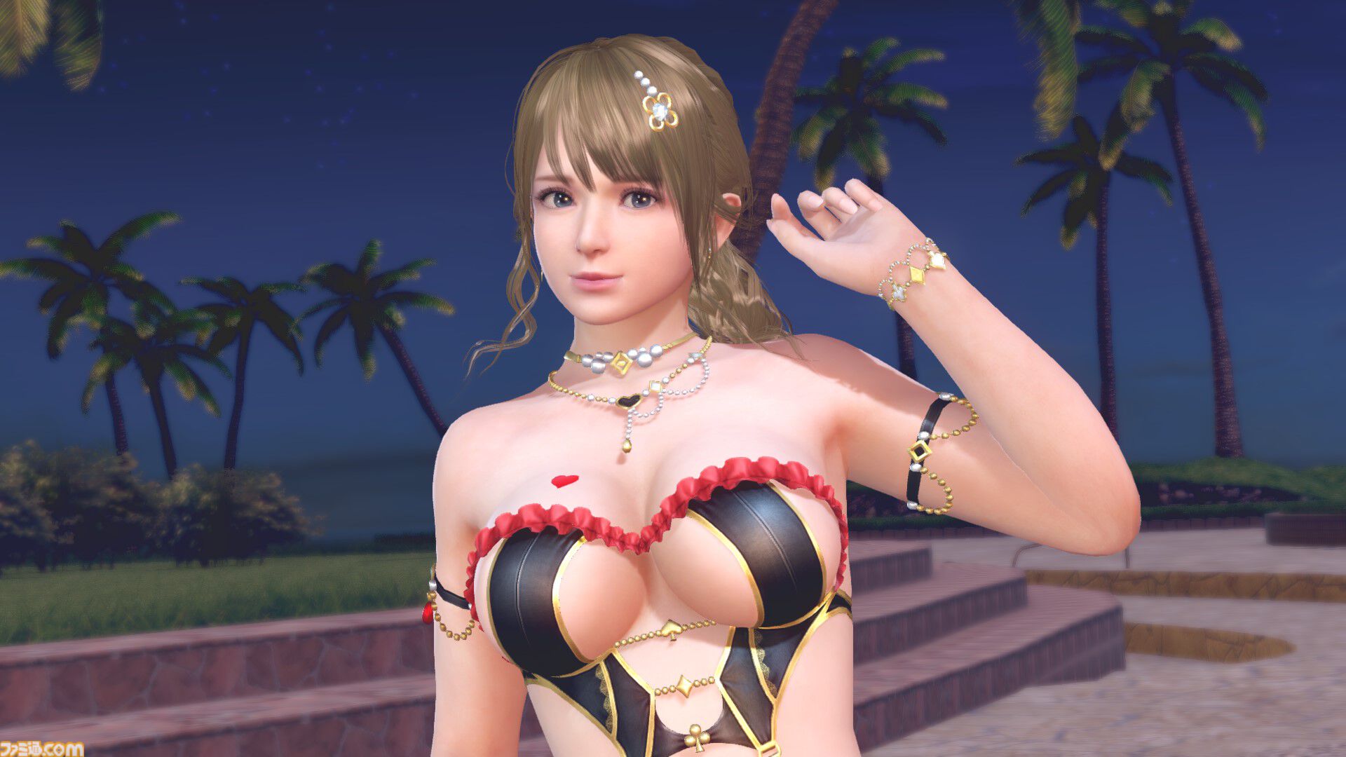 『DOAXVV』モニカトゥルーカラーアプデインタビュー。挑発的なセクシーディーラーの立場が彼女の課題になっていた。超えると見える、キュートな一面。新専用水着は、1着にデザイン2着が含まれた超特別仕様に