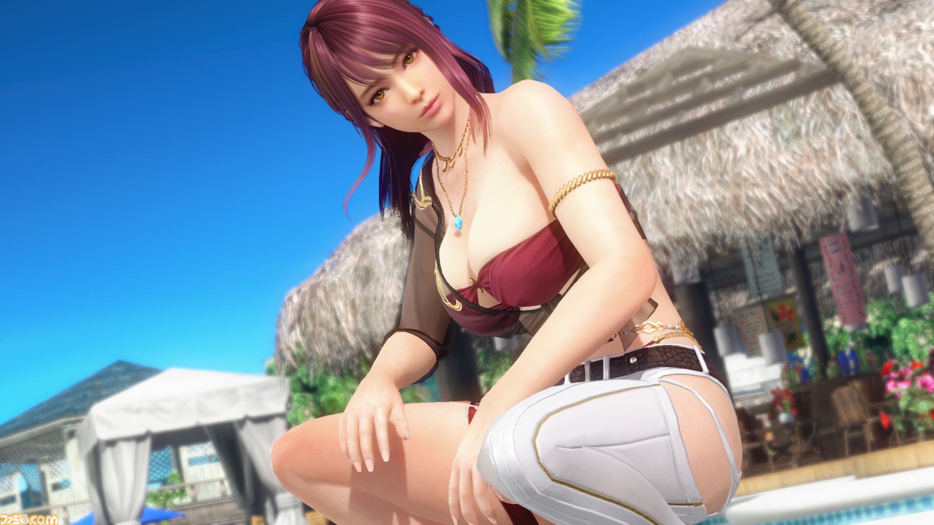 『DOAXVV』モニカトゥルーカラーアプデインタビュー。挑発的なセクシーディーラーの立場が彼女の課題になっていた。超えると見える、キュートな一面。新専用水着は、1着にデザイン2着が含まれた超特別仕様に