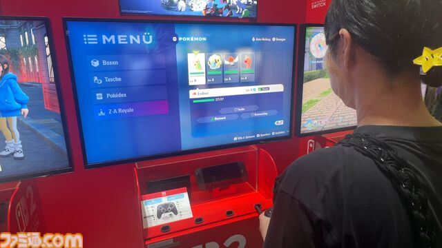 『ポケモンレジェンズZ-A』メガシンカはゲージを溜めて発動！ 時間制限ありだが、同バトルの中で再び発動できる。リアルタイムならではのアクション性のあるバトルが楽しい