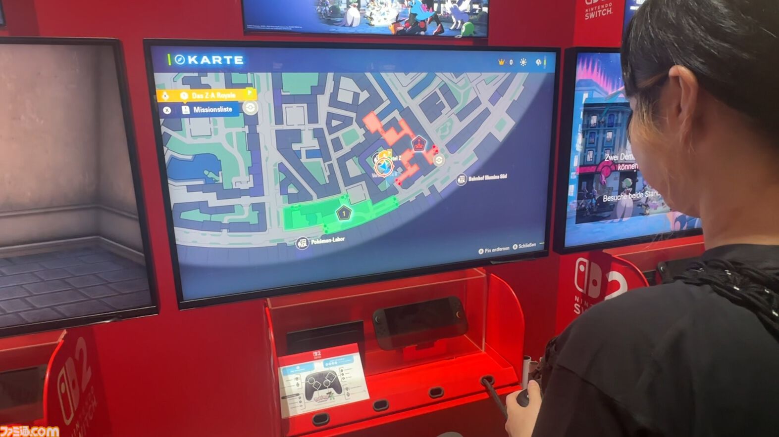 『ポケモンレジェンズZ-A』メガシンカはゲージを溜めて発動！ 時間制限ありだが、同バトルの中で再び発動できる。リアルタイムならではのアクション性のあるバトルが楽しい