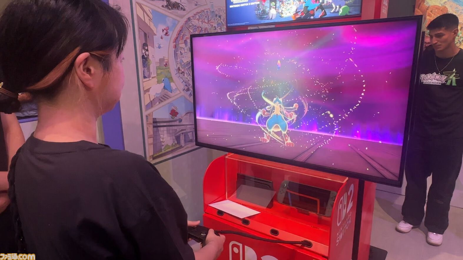 『ポケモンレジェンズZ-A』メガシンカはゲージを溜めて発動！ 時間制限ありだが、同バトルの中で再び発動できる。リアルタイムならではのアクション性のあるバトルが楽しい
