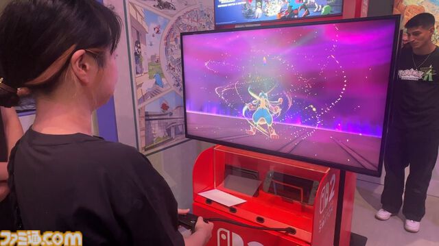 『ポケモンレジェンズZ-A』メガシンカはゲージを溜めて発動！ 時間制限ありだが、同バトルの中で再び発動できる。リアルタイムならではのアクション性のあるバトルが楽しい