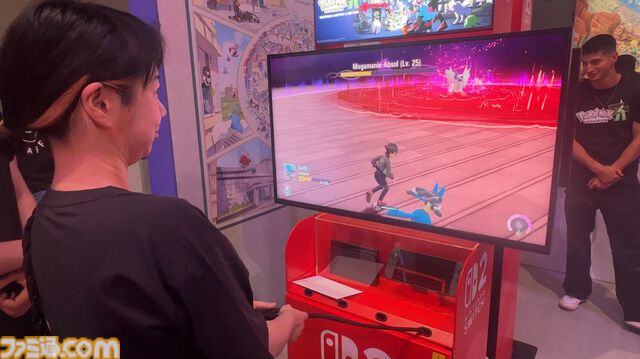 『ポケモンレジェンズZ-A』メガシンカはゲージを溜めて発動！ 時間制限ありだが、同バトルの中で再び発動できる。リアルタイムならではのアクション性のあるバトルが楽しい