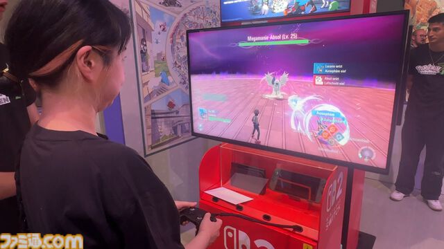『ポケモンレジェンズZ-A』メガシンカはゲージを溜めて発動！ 時間制限ありだが、同バトルの中で再び発動できる。リアルタイムならではのアクション性のあるバトルが楽しい