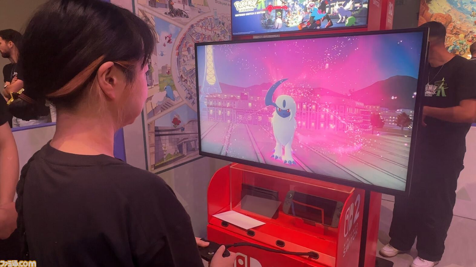 『ポケモンレジェンズZ-A』メガシンカはゲージを溜めて発動！ 時間制限ありだが、同バトルの中で再び発動できる。リアルタイムならではのアクション性のあるバトルが楽しい
