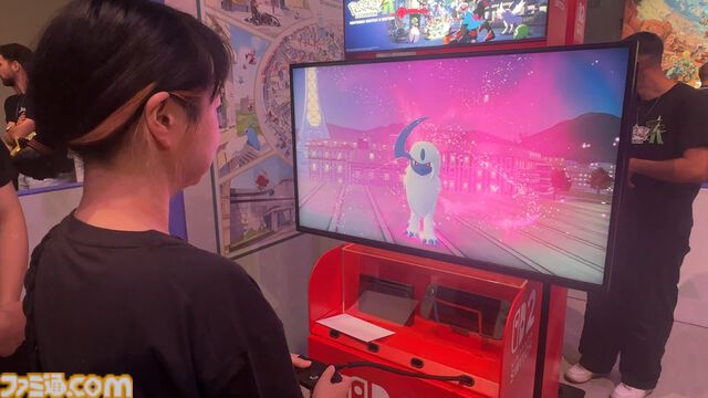 『ポケモンレジェンズZ-A』メガシンカはゲージを溜めて発動！ 時間制限ありだが、同バトルの中で再び発動できる。リアルタイムならではのアクション性のあるバトルが楽しい