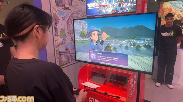 『ポケモンレジェンズZ-A』メガシンカはゲージを溜めて発動！ 時間制限ありだが、同バトルの中で再び発動できる。リアルタイムならではのアクション性のあるバトルが楽しい