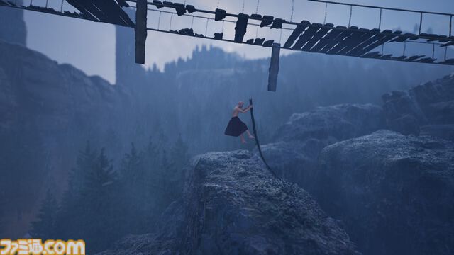 “壺おじ”ライク超高難度クライミングアクション『Vaulting Over It』デモ版がSteamに登場。棒を使って障害物を乗り越える、しかし棒がジャマ