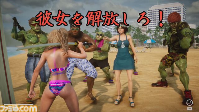 『グレート・タフ・ビキニ6』爽快ビキニアクションSteamで配信。セクシー美女が筋肉オークをなぎ倒すハクスラゲーム