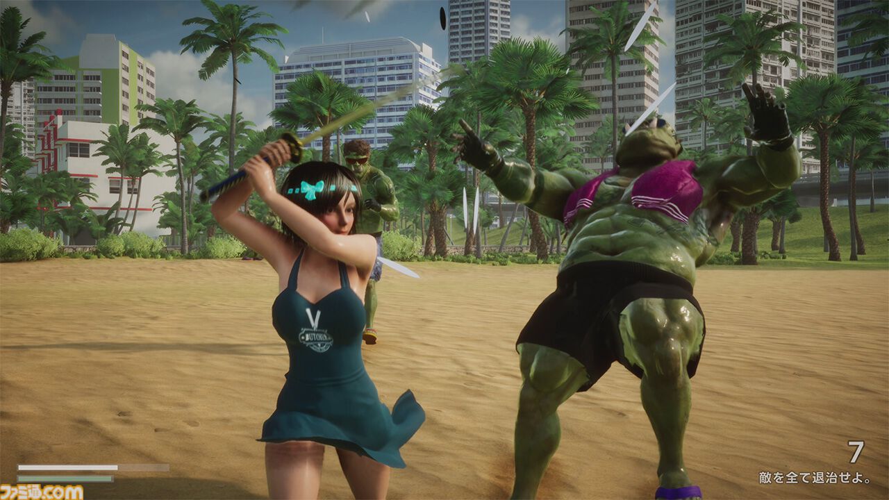 『グレート・タフ・ビキニ6』爽快ビキニアクションSteamで配信。セクシー美女が筋肉オークをなぎ倒すハクスラゲーム