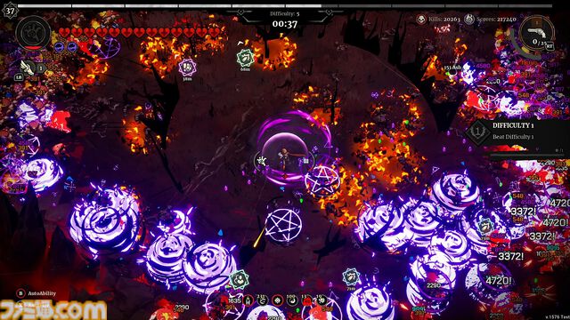 『グラインドサバイバー』サバイバー系ローグライトに武器のランダムドロップシステムを追加した新作登場。Steamでプレイテスト開始
