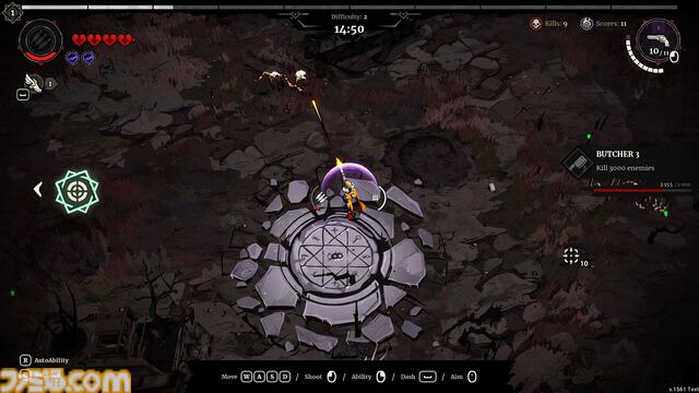 『グラインドサバイバー』サバイバー系ローグライトに武器のランダムドロップシステムを追加した新作登場。Steamでプレイテスト開始