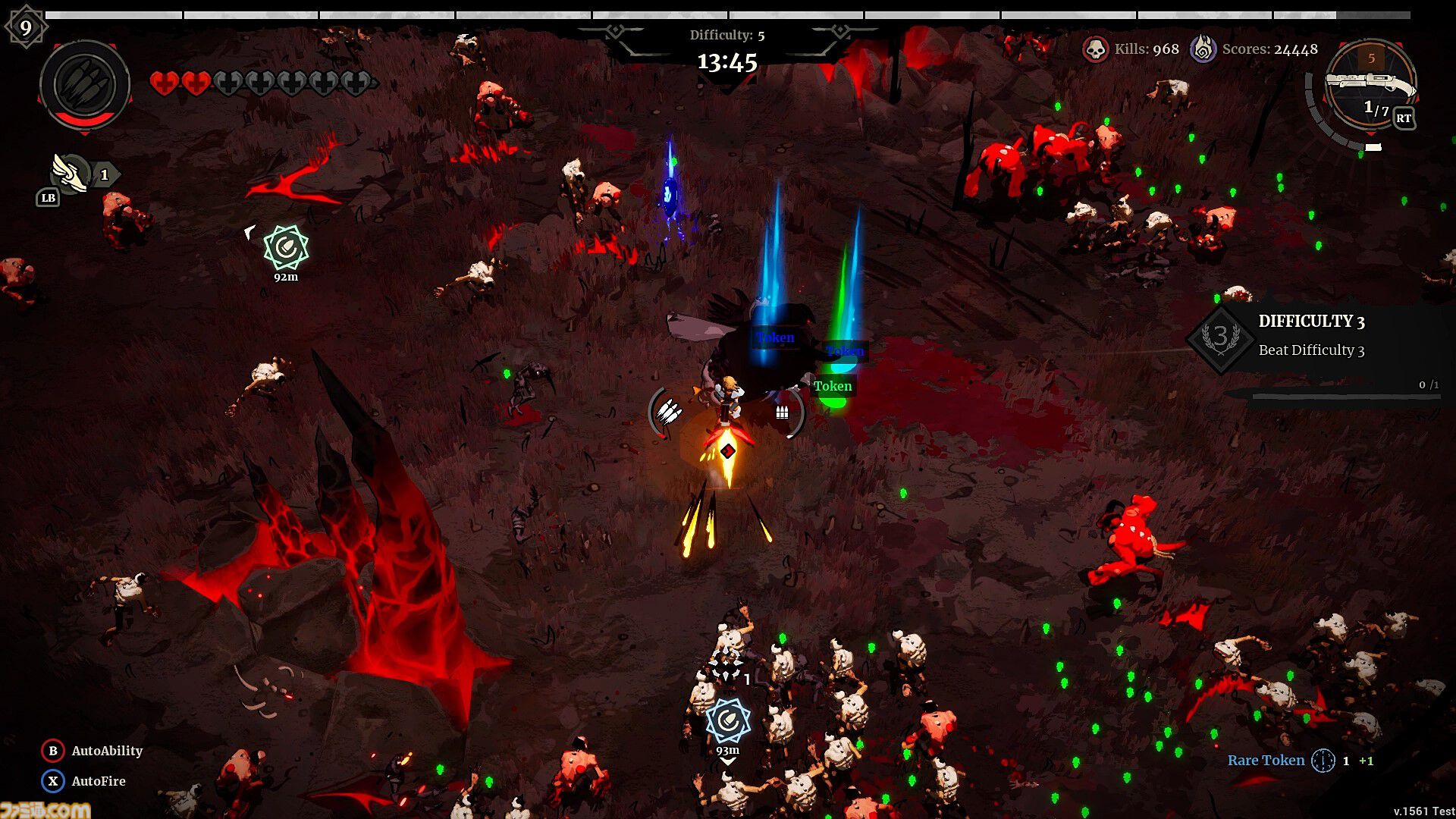 『グラインドサバイバー』サバイバー系ローグライトに武器のランダムドロップシステムを追加した新作登場。Steamでプレイテスト開始