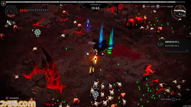 『グラインドサバイバー』サバイバー系ローグライトに武器のランダムドロップシステムを追加した新作登場。Steamでプレイテスト開始