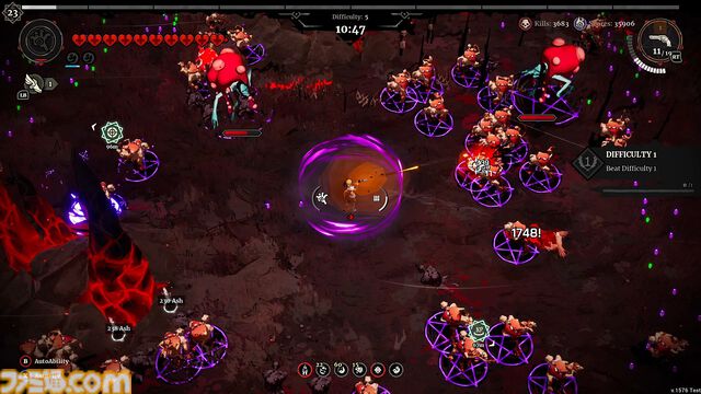 『グラインドサバイバー』サバイバー系ローグライトに武器のランダムドロップシステムを追加した新作登場。Steamでプレイテスト開始