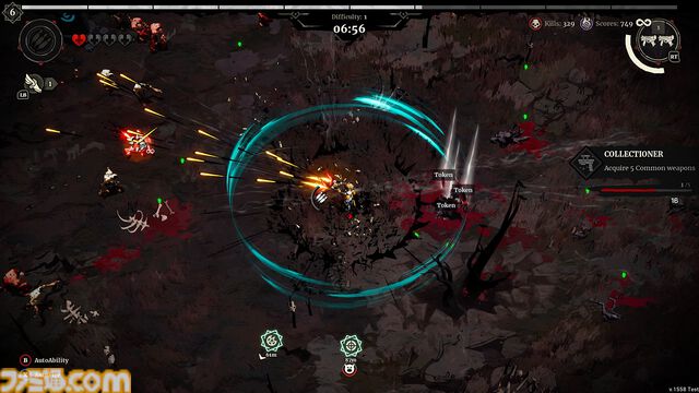 『グラインドサバイバー』サバイバー系ローグライトに武器のランダムドロップシステムを追加した新作登場。Steamでプレイテスト開始