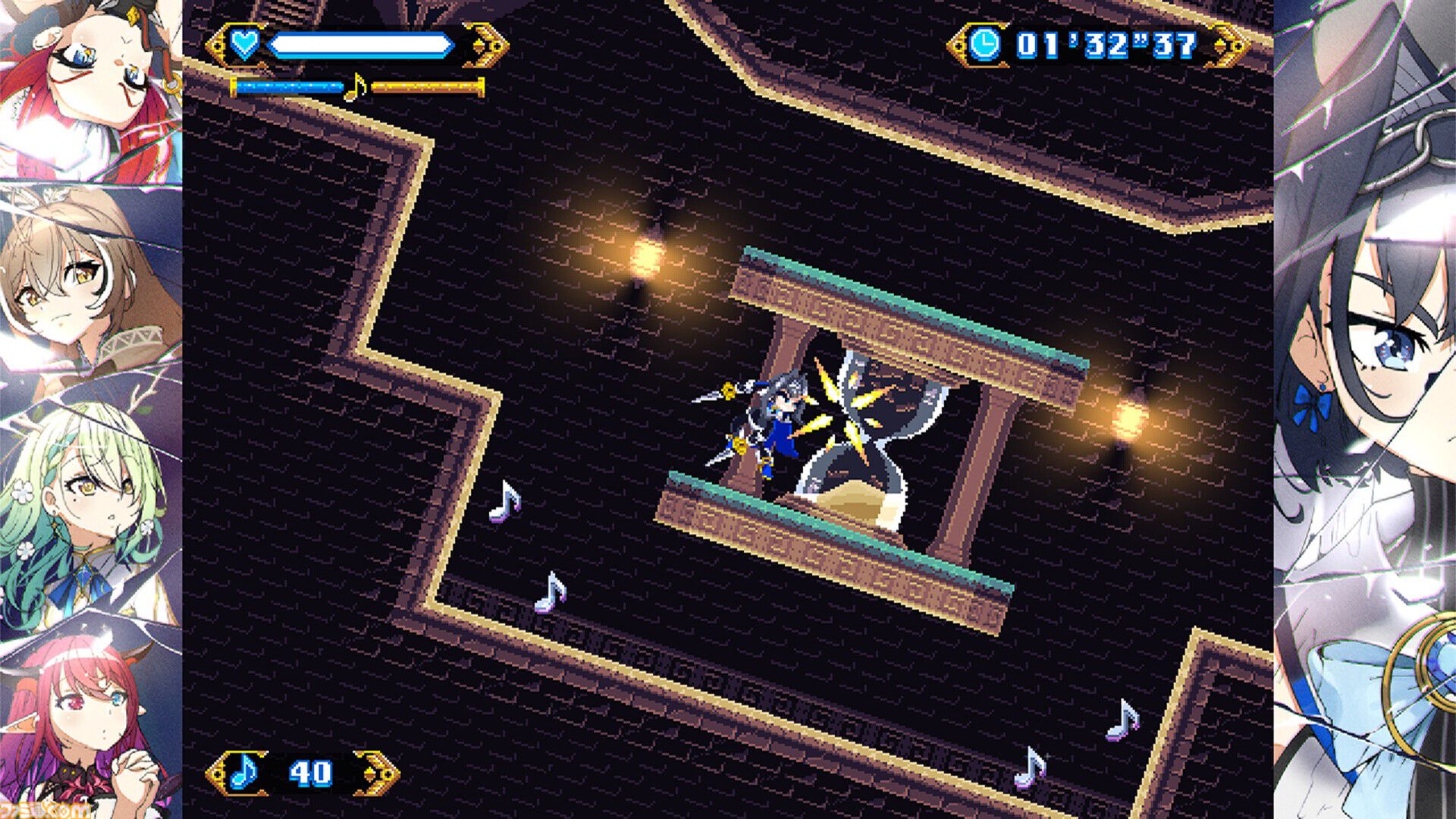 【ホロライブEN】『Chrono Gear: Warden of Time』時間をコントロールして戦うクロニー主役の2Dアクション9月12日リリース。ボスは別時空のラプラス？