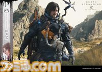 『デススト2』サムの超精巧な1/3スタチューが予約開始。DXボーナス版のお値段は約32万円で、小島秀夫氏サインプリント付ゴールド配達物も付属
