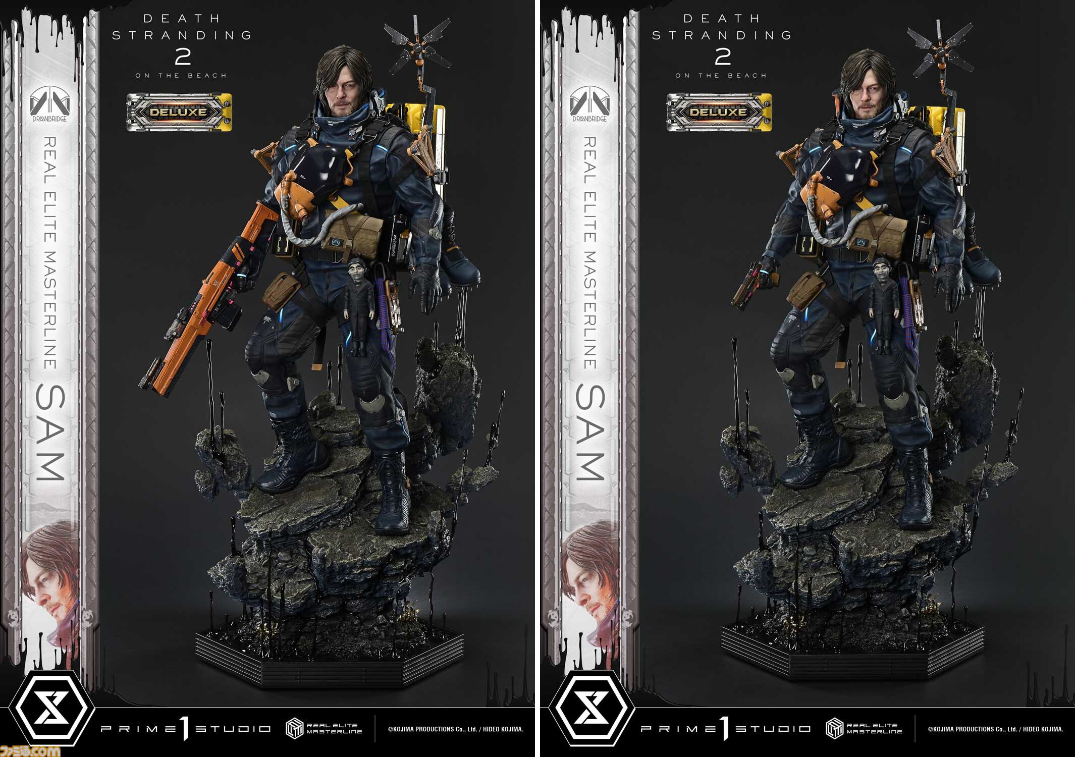 デススト2』サムの超精巧な1/3スタチューが予約開始。DXボーナス版のお