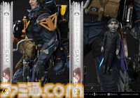 『デススト2』サムの超精巧な1/3スタチューが予約開始。DXボーナス版のお値段は約32万円で、小島秀夫氏サインプリント付ゴールド配達物も付属