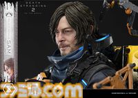 『デススト2』サムの超精巧な1/3スタチューが予約開始。DXボーナス版のお値段は約32万円で、小島秀夫氏サインプリント付ゴールド配達物も付属