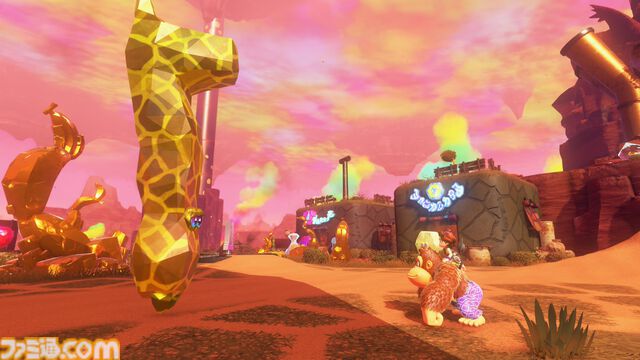 『ドンキーコング バナンザ』ボクセル技術を使った新作は手探りすぎて「どうやって作ったらいいかわかりません」からのスタート。破壊されて喜ぶ！ ワレルヤやポリーンの設定も訊く！