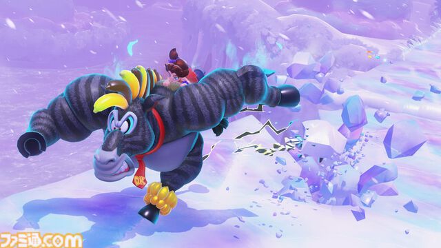 『ドンキーコング バナンザ』ボクセル技術を使った新作は手探りすぎて「どうやって作ったらいいかわかりません」からのスタート。破壊されて喜ぶ！ ワレルヤやポリーンの設定も訊く！