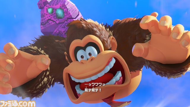 『ドンキーコング バナンザ』ボクセル技術を使った新作は手探りすぎて「どうやって作ったらいいかわかりません」からのスタート。破壊されて喜ぶ！ ワレルヤやポリーンの設定も訊く！