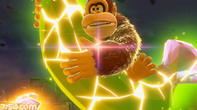 『ドンキーコング バナンザ』ボクセル技術を使った新作は手探りすぎて「どうやって作ったらいいかわかりません」からのスタート。破壊されて喜ぶ！ ワレルヤやポリーンの設定も訊く！