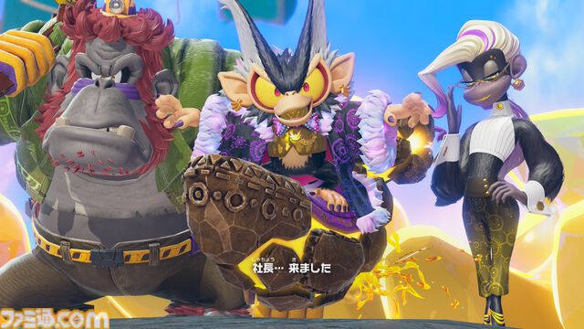 『ドンキーコング バナンザ』ボクセル技術を使った新作は手探りすぎて「どうやって作ったらいいかわかりません」からのスタート。破壊されて喜ぶ！ ワレルヤやポリーンの設定も訊く！