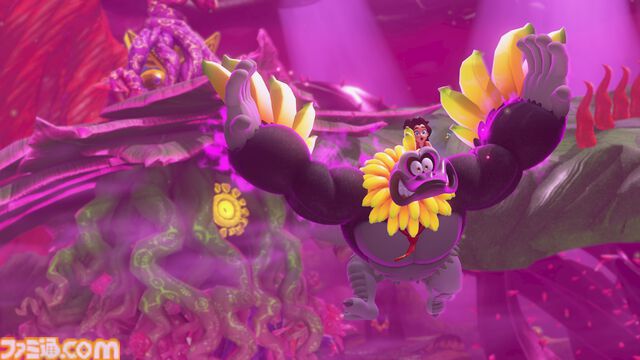 『ドンキーコング バナンザ』ボクセル技術を使った新作は手探りすぎて「どうやって作ったらいいかわかりません」からのスタート。破壊されて喜ぶ！ ワレルヤやポリーンの設定も訊く！