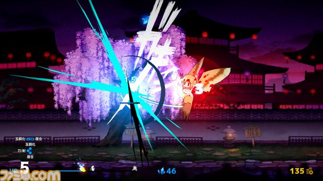 『百合太刀降魔伝』Switch版が発売。パリィや多彩な必殺技を駆使して“敵も弾幕も斬り伏せる”横スクロールシューティング