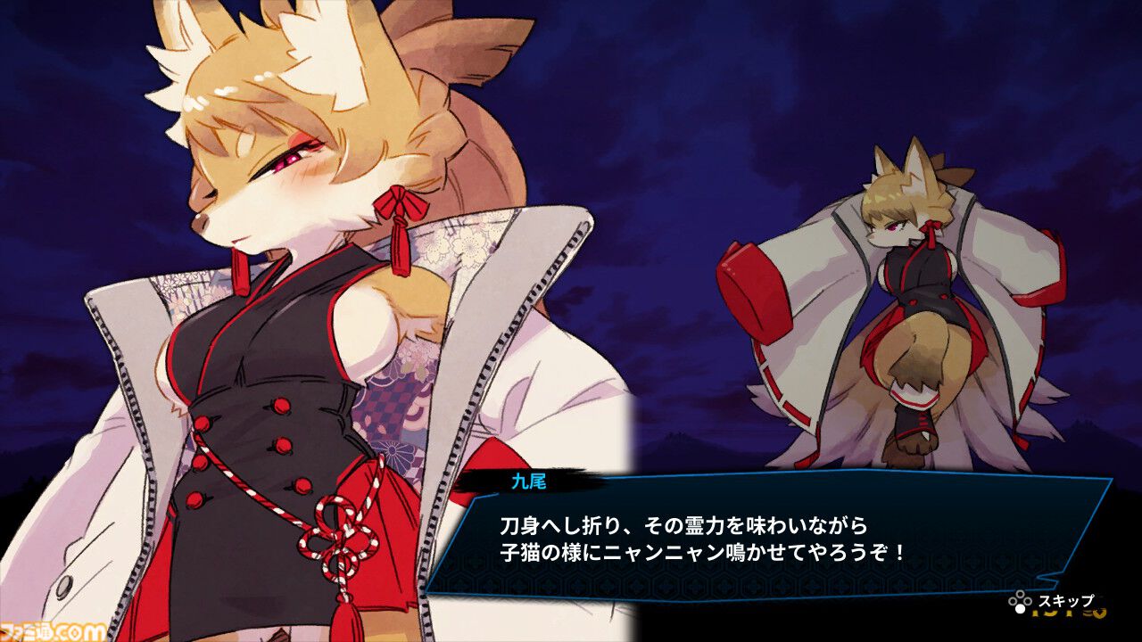 『百合太刀降魔伝』Switch版が発売。パリィや多彩な必殺技を駆使して“敵も弾幕も斬り伏せる”横スクロールシューティング